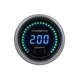 Autometer 52.4mm Black Two Channel 0-2000 Degree Pyrometer (EGT) Cobalt Elite Digital Gauge thumbnail 8