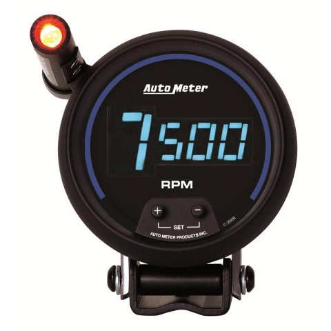 Autometer 52.4mm Black Switchable 60-340 Degrees F / 40-170 Degrees C Cobalt Elite Digital Gauge thumbnail 7