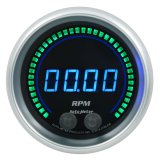Autometer 85.7mm Black 0-16K RPM Tachometer Cobalt Elite Digital Gauge thumbnail 1