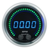 Autometer 85.7mm Black 0-16K RPM Tachometer Cobalt Elite Digital Gauge thumbnail 6
