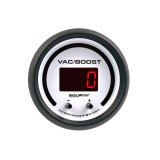 Autometer 52.4mm White Switchable 0-1600 PSI / 0-110 BAR Vacuum/Boost Phantom Elite Digital Gauge thumbnail 1