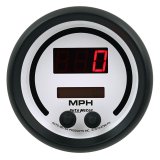 Autometer 85.7mm White Switchable 260 MPH / 260 KM/H Speedometer Phantom Elite Digital Gauge thumbnail 3