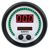 Autometer 85.7mm White Switchable 260 MPH / 260 KM/H Speedometer Phantom Elite Digital Gauge thumbnail 4
