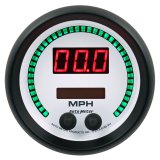 Autometer 85.7mm White Switchable 260 MPH / 260 KM/H Speedometer Phantom Elite Digital Gauge thumbnail 5