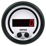 Autometer 85.7mm White 0-16K RPM Tachometer Phantom Elite Digital Gauge thumbnail 2