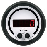 Autometer 85.7mm White 0-16K RPM Tachometer Phantom Elite Digital Gauge thumbnail 3