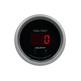 Autometer 52.4mm Black Switchable 0-100 Fuel Level / 8-18V Voltmeter Sport-Comp Elite Digital Gauge thumbnail 2