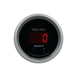 Autometer 52.4mm Black Switchable 0-100 Fuel Level / 8-18V Voltmeter Sport-Comp Elite Digital Gauge thumbnail 4
