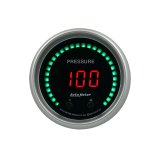 Autometer 52.4mm Black Switchable 0-1600 PSI/0-110 BAR Fluid Pressure Sport-Comp Elite Digital Gauge thumbnail 1