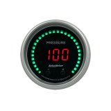 Autometer 52.4mm Black Switchable 0-1600 PSI/0-110 BAR Fluid Pressure Sport-Comp Elite Digital Gauge thumbnail 6