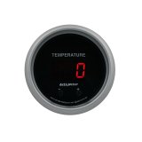 Autometer 52.4mm Black Switchable 60-340 Degrees F / 40-170 Degrees C Sport-Comp Elite Digital Gauge thumbnail 2