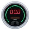 Autometer 85.7mm Black Switchable 260 MPH / 260 KM/H Speedometer Sport-Comp Elite Digital Gauge thumbnail 8