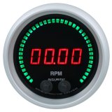 Autometer 85.7mm Black 0-16K RPM Tachometer Sport-Comp Elite Digital Gauge thumbnail 1