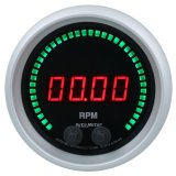 Autometer 85.7mm Black 0-16K RPM Tachometer Sport-Comp Elite Digital Gauge thumbnail 4