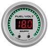 Autometer 52.4mm Silver Switchable 0-100 Fuel Level/8-18V Voltmeter Ultra-Lite Elite Digital Gauge thumbnail 8