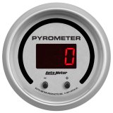 Autometer 52.4mm Silver Two Channel 0-2000 Degree Pyrometer (EGT) Ultra-Lite Elite Digital Gauge thumbnail 6