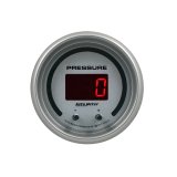 Autometer 52.4mm Silver Switchable 0-1600 PSI/0-110 BAR Fluid Pressure UltraLite Elite Digital Gauge thumbnail 2