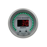 Autometer 52.4mm Silver Switchable 0-1600 PSI/0-110 BAR Vacuum/Boost Ultra-Lite Elite Digital Gauge thumbnail 1
