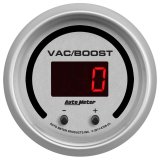 Autometer 52.4mm Silver Switchable 0-1600 PSI/0-110 BAR Vacuum/Boost Ultra-Lite Elite Digital Gauge thumbnail 3