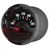 Autometer American Muscle 2-1/16in Short Sweep Electric 140-300 Deg F Oil Temp Gauge thumbnail 6