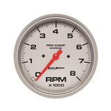 Autometer Marine Silver Ultra-Lite 5in Electrical Tachometer 0-8000 RPM thumbnail 3