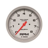 Autometer Marine Silver Ultra-Lite 5in Electrical Tachometer 0-8000 RPM thumbnail 4