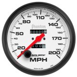 Autometer Phantom 5in 0-200 MPH Mechanical Speedometer thumbnail 3