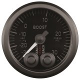 Autometer Stack Instruments 52mm -30INHG To +30PSI Pro Control Boost Pressure Gauge - Black thumbnail 2