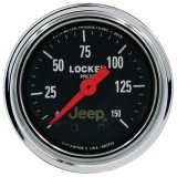 Autometer Jeep 2-1/16in 150 PSI Mechanical Air Locker Gauge thumbnail 2