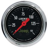 Autometer Jeep 2-1/16in 150 PSI Mechanical Air Locker Gauge thumbnail 3
