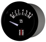 Autometer Stack 52mm 0-7 Bar M10 (M) Electric Oil Pressure Gauge - Black thumbnail 4
