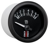 Autometer Stack 52mm 0-7 Bar M10 (M) Electric Oil Pressure Gauge - Black thumbnail 7