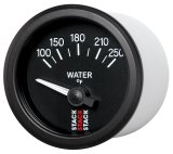 Autometer Stack 52mm 100-250 Deg F 1/8in NPTF Electric Water Temp Gauge - Black thumbnail 5