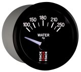 Autometer Stack 52mm 100-250 Deg F 1/8in NPTF Electric Water Temp Gauge - Black thumbnail 8