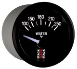 Autometer Stack 52mm 100-250 Deg F 1/8in NPTF Electric Water Temp Gauge - Black thumbnail 9