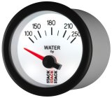 Autometer Stack 52mm 100-250 Deg F 1/8in NPTF Electric Water Temp Gauge - White thumbnail 8