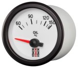 Autometer Stack 52mm 60-150 Deg C M10 Male Electric Oil Temp Gauge - White thumbnail 7