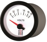 Autometer Stack 52mm 8-18V Electric Battery Voltage Gauge - White thumbnail 8