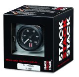 Autometer Stack 52mm 0-100 PSI 1/8in NPTF Male Pro Stepper Motor Oil Pressure Gauge - Black thumbnail 5