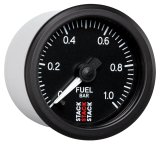 Autometer Stack 52mm 0-1 Bar M10 Male Pro Stepper Motor Fuel Pressure Gauge - Black thumbnail 3