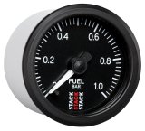 Autometer Stack 52mm 0-1 Bar M10 Male Pro Stepper Motor Fuel Pressure Gauge - Black thumbnail 4