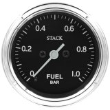 Autometer Stack 52mm 0-1 Bar M10 Male Pro Stepper Motor Fuel Pressure Gauge - Classic thumbnail 1