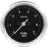 Autometer Stack 52mm 0-7 Bar M10 Male Pro Stepper Motor Fuel Pressure Gauge - Classic thumbnail 1