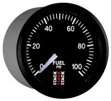 Autometer Stack 52mm 0-100 PSI 1/8in NPTF Male Pro Stepper Motor Fuel Pressure Gauge - Black thumbnail 5