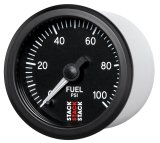 Autometer Stack 52mm 0-100 PSI 1/8in NPTF Male Pro Stepper Motor Fuel Pressure Gauge - Black thumbnail 7