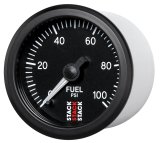 Autometer Stack 52mm 0-100 PSI 1/8in NPTF Male Pro Stepper Motor Fuel Pressure Gauge - Black thumbnail 8