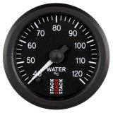 Autometer Stack 52mm 40-120 Deg C 1/8in NPTF Male Pro Stepper Motor Water Temp Gauge - Black thumbnail 1