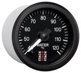 Autometer Stack 52mm 40-120 Deg C 1/8in NPTF Male Pro Stepper Motor Water Temp Gauge - Black thumbnail 5