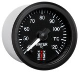 Autometer Stack 52mm 40-120 Deg C 1/8in NPTF Male Pro Stepper Motor Water Temp Gauge - Black thumbnail 6