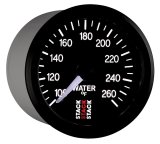 Autometer Stack 52mm 100-260 Deg F 1/8in NPTF Male Pro Stepper Motor Water Temp Gauge - Black thumbnail 8